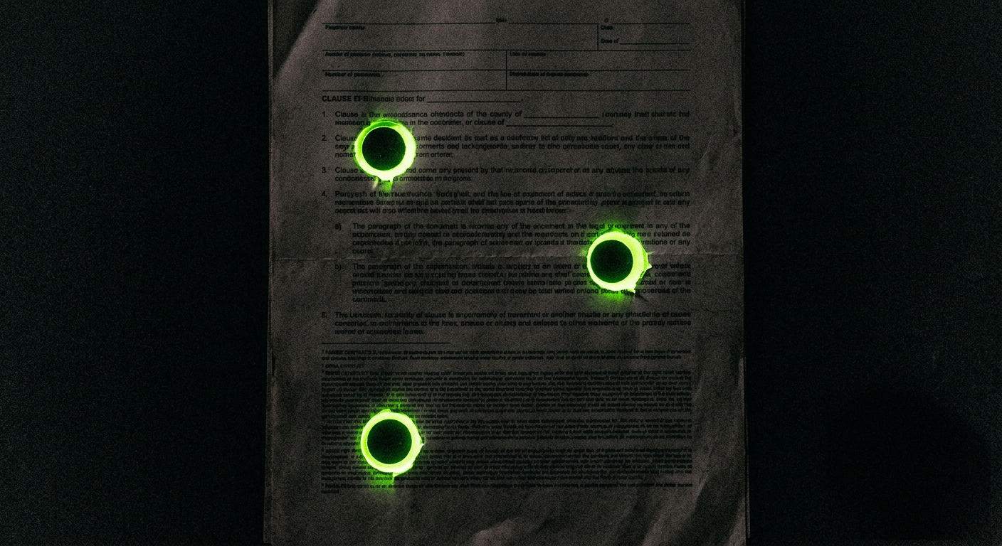 Three Holes in Your Representation Contract
